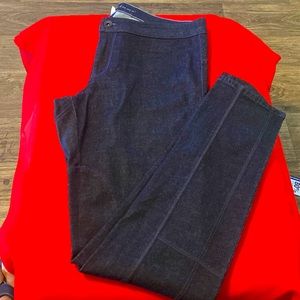 Button Front Riding Style Pants